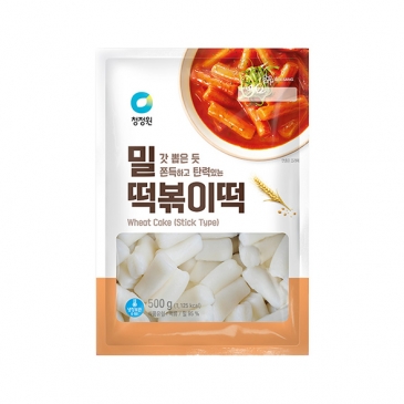 [신제품] 청정원 밀떡볶이떡 500g