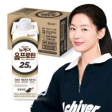 ★신제품출시특가★ 뉴케어 올프로틴 25g 흑임자맛 (245mlx24팩) 1박스