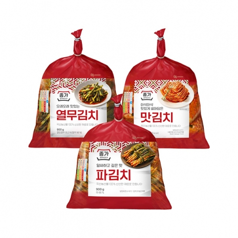 [타임특가]종가 썰어담은 맛김치 1.2kg(PET)+오이나박물김치 1.2kg(PET)
