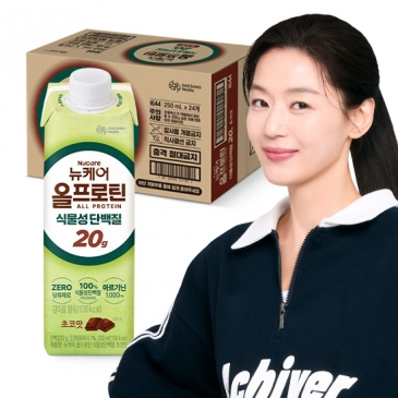 뉴케어 올프로틴 20g 식물성 단백질 초코맛 (250mlx24팩), 1박스