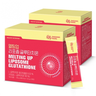 대상웰라이프 멜팅업 리포좀 글루타치온 파우더 (3.5gx30매), 2박스