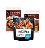 청정원 호밍스 인기 3종 세트 (쭈꾸미불고기+낙곱새전골+춘천식닭갈비)