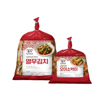 [여름김장]종가 열무김치 2.5kg+오이소박이 800g