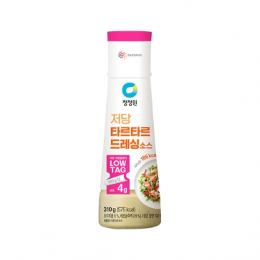 [신제품] 청정원 저당 타르타르 소스 310g