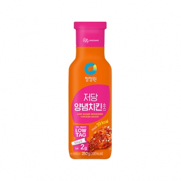 [신제품] 청정원 저당 양념치킨 소스 250g