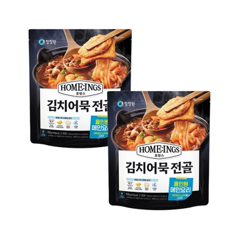 (주말특가)[시즌특가]청정원 호밍스 김치어묵전골 950g x2개