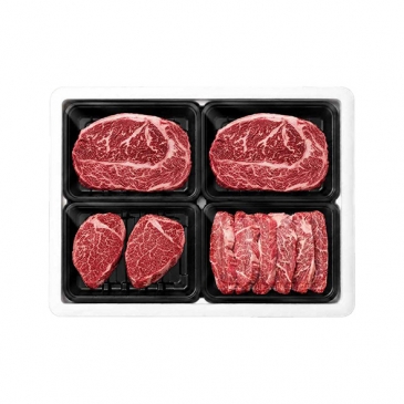 농협안심한우 1등급 엄선 한우구이세트 / 1.2kg / e(26년 추석) ※사전예약/9월16일 순차출고※