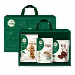 당플랜 안심 다과상 GIFT SET(안심차, 저당양갱, 안심바)