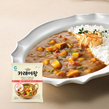 청정원 카레여왕 애플&허니 108g