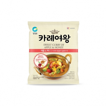 청정원 카레여왕 애플&허니 108g
