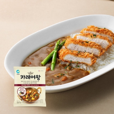 청정원 카레여왕 부드러운 버터맛 108g
