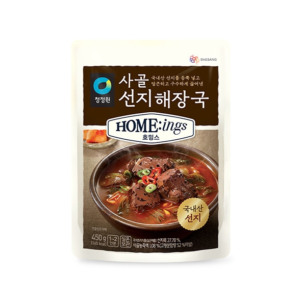 청정원 호밍스 사골 선지해장국 450g