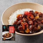 청정원 매콤한 삼선짜장 180g(레토르트,1인분)