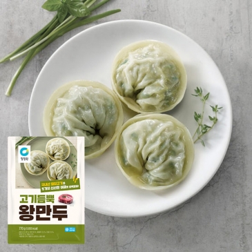 청정원 민속 왕만두 770g