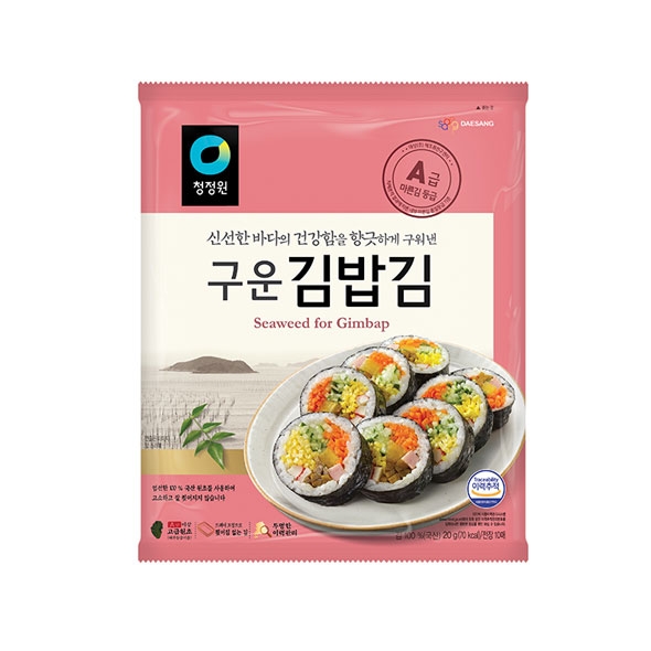 청정원 구운 김밥용 김 1절x10매