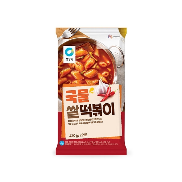 청정원 국물떡볶이 420g