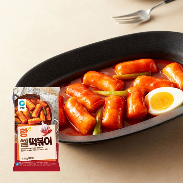 청정원 왕떡볶이 420g