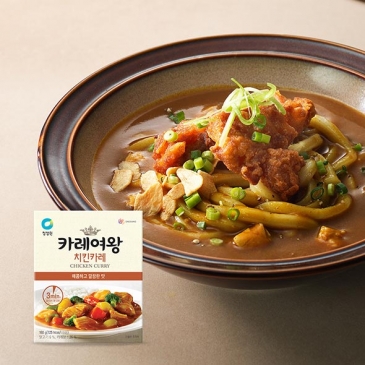 청정원 카레여왕 치킨카레 160g(레토르트,1인분)