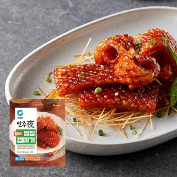 청정원 안주夜 양념벌집껍데기 260g