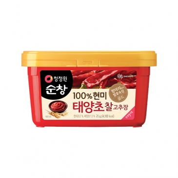 청정원 순창 현미 태양초 찰고추장 2kg