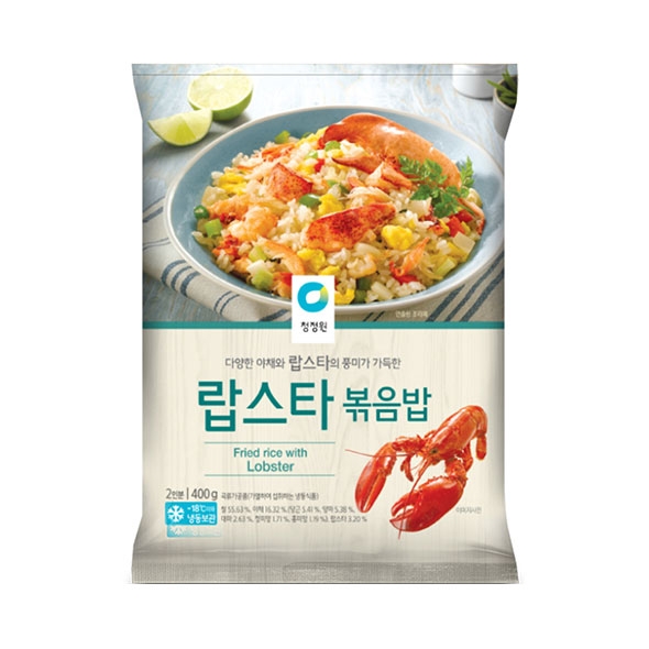 청정원 랍스터볶음밥 400g