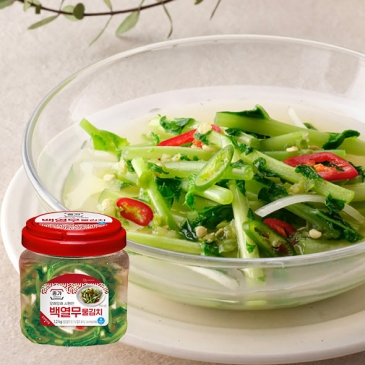 종가 아삭 백열무물김치 1.2kg(PET)