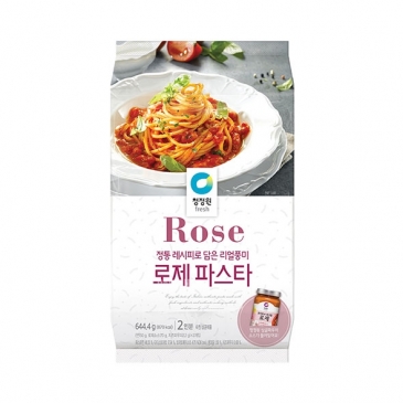 청정원 크림 로제 파스타 644.4g(2인분)