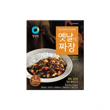 청정원 옛날식짜장 180g(레토르트,1인분)