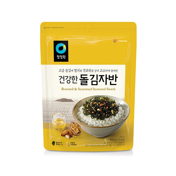청정원 저온숙성 돌자반김 500g