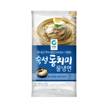 청정원 동치미 물냉면 910g(2인분)