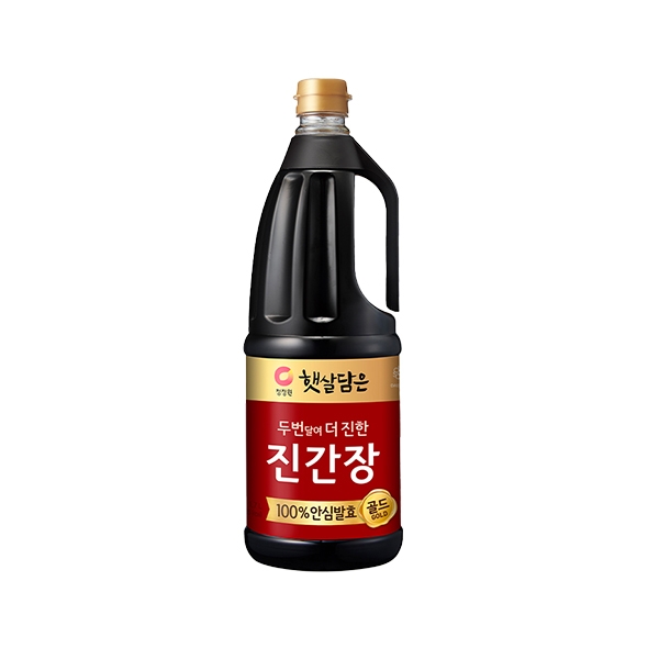 청정원 두번달여더진한 진간장골드 1.7L