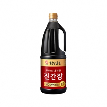 청정원 두번달여더진한 진간장골드 1.7L