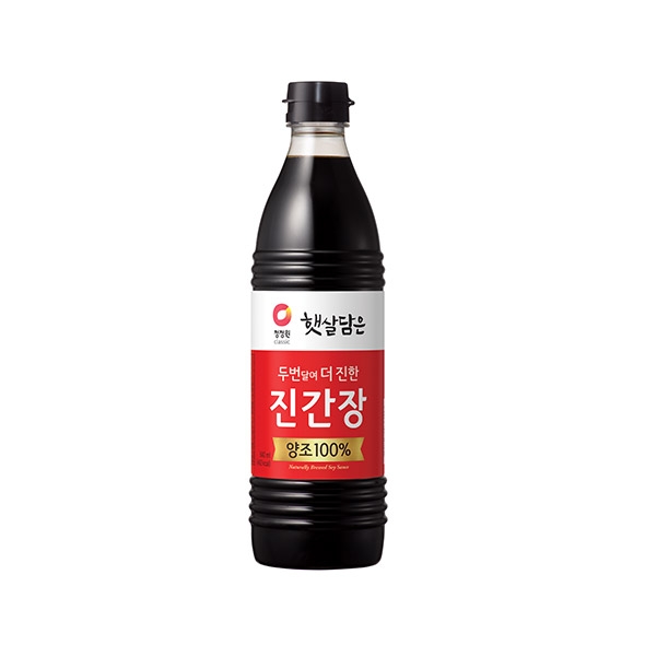 청정원 두번달여더진한 진간장 840ml 청정원 두번달여더진한 진간장 840ml