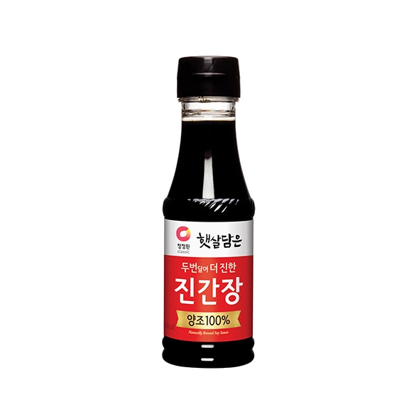 청정원 두번달여더진한 진간장 200ml