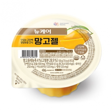 대상웰라이프 뉴케어 망고젤 100g x 50개 [1BOX]