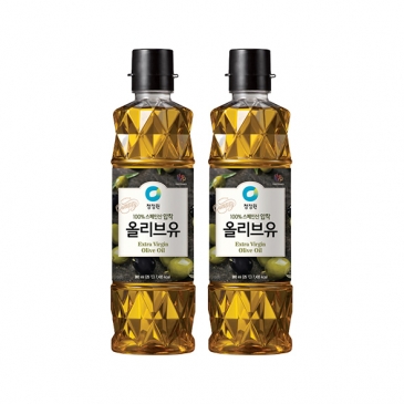 [명절식품] 청정원 올리브유 900ml x2개