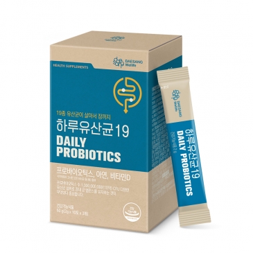 대상웰라이프 하루유산균19 (2g&times;30포), 1박스