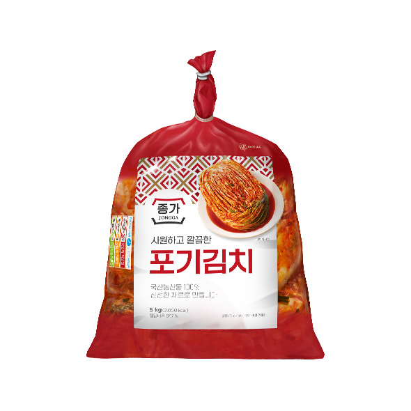 종가 시원하고 깔끔한 포기김치 5kg