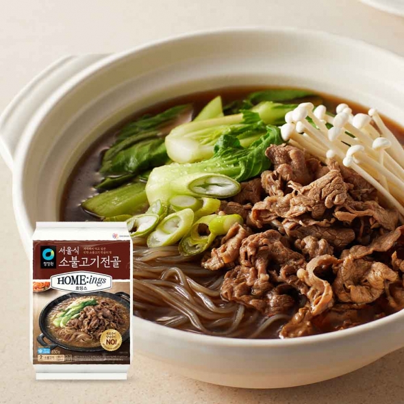 청정원 호밍스 서울식 소불고기전골 650g