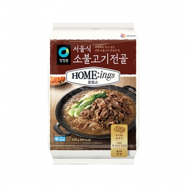 청정원 호밍스 서울식 소불고기전골 650g