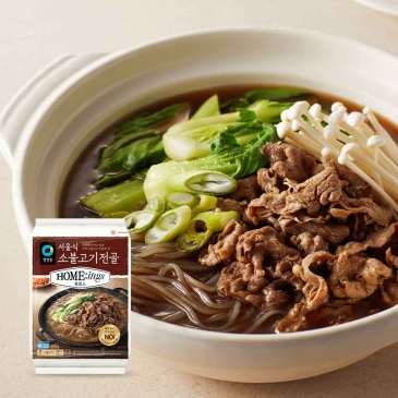 청정원 호밍스 서울식 소불고기전골 650g