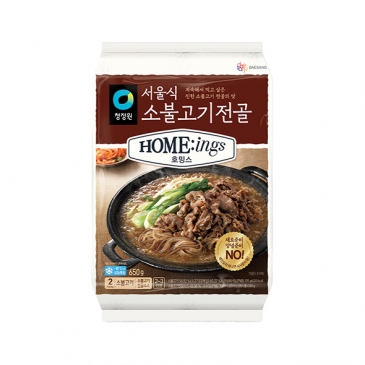 청정원 호밍스 서울식 소불고기전골 650g