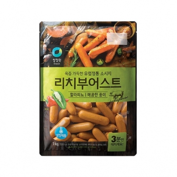 청정원 리치부어스트 할라피뇨 1kg
