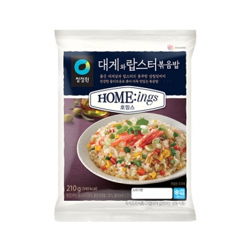 청정원 호밍스 대게와 랍스터 볶음밥 420g