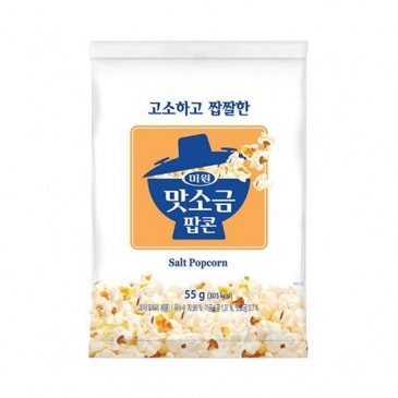 청정원 맛소금 팝콘 55g
