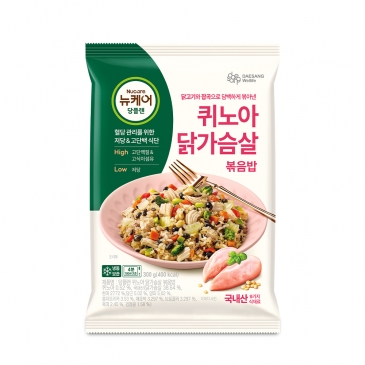 대상웰라이프 뉴케어 당플랜 퀴노아 닭가슴살 볶음밥 x 6팩