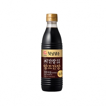 청정원 씨간장숙성 양조간장골드 500ml