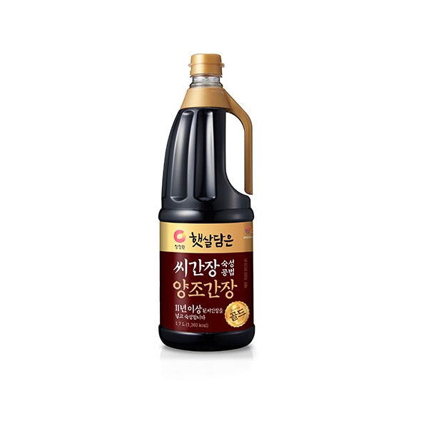 청정원 씨간장숙성 양조간장골드 1.7L 청정원 씨간장숙성 양조간장골드 1.7L