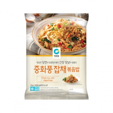청정원 중화풍 잡채볶음밥 400g