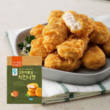 청정원 크런치통살치킨너겟430g+130g (증량)